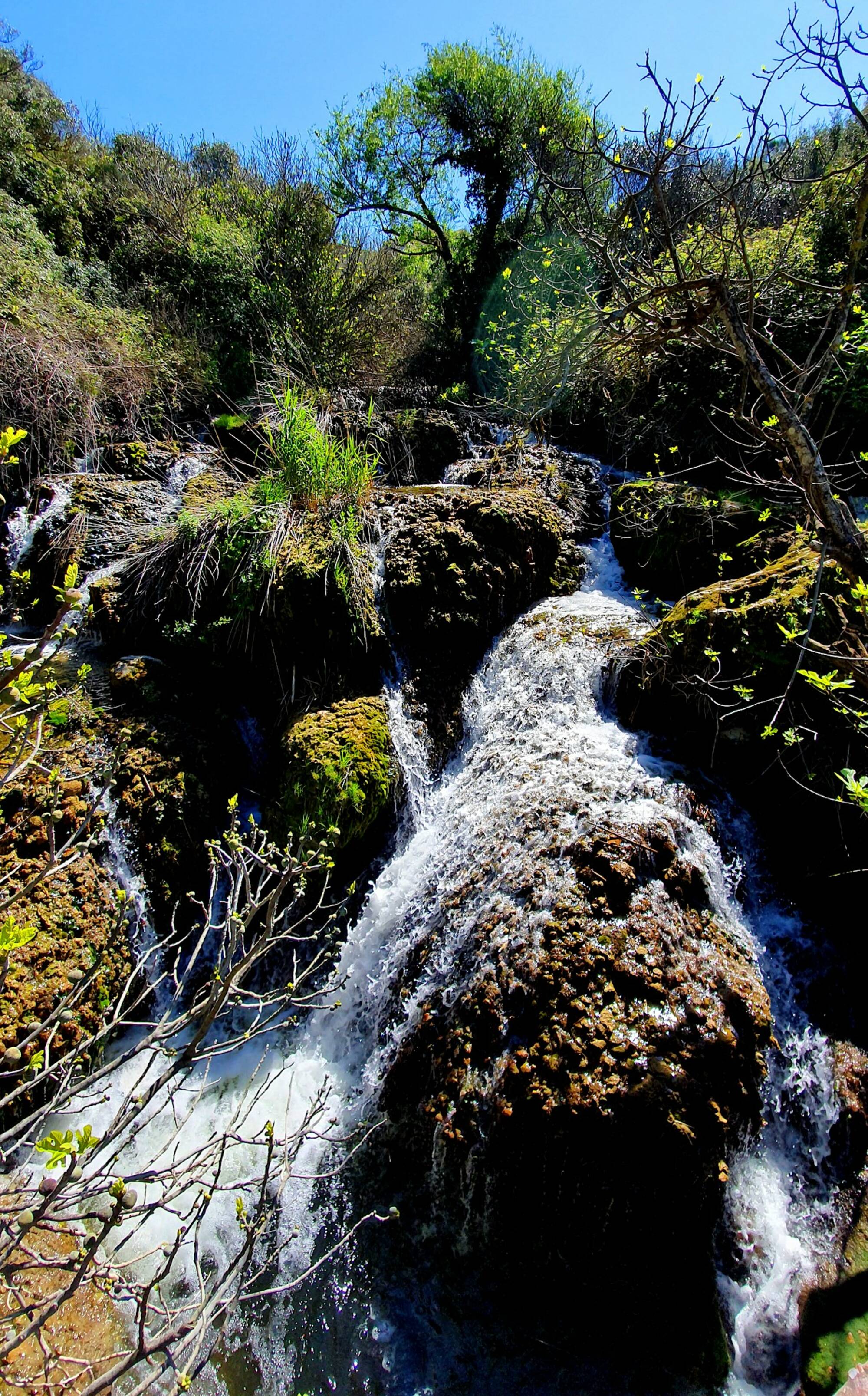 image presenting excursion Ermones Waterfall